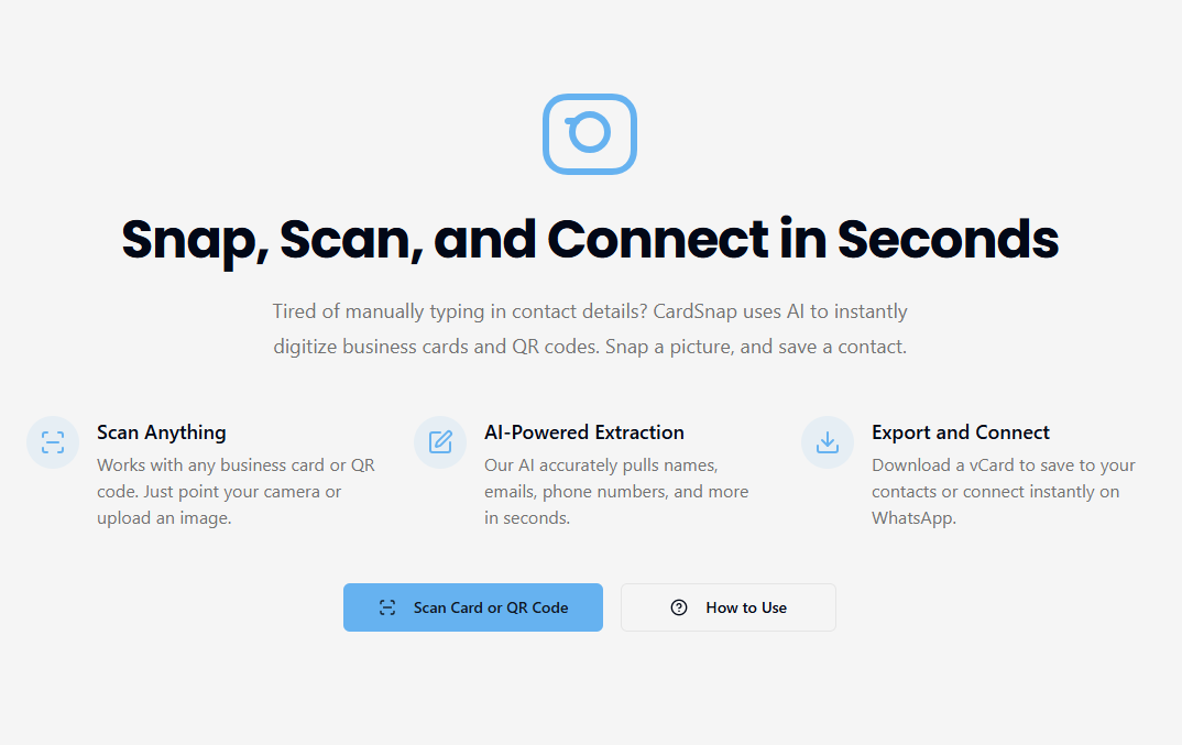 CardSnap gallery image