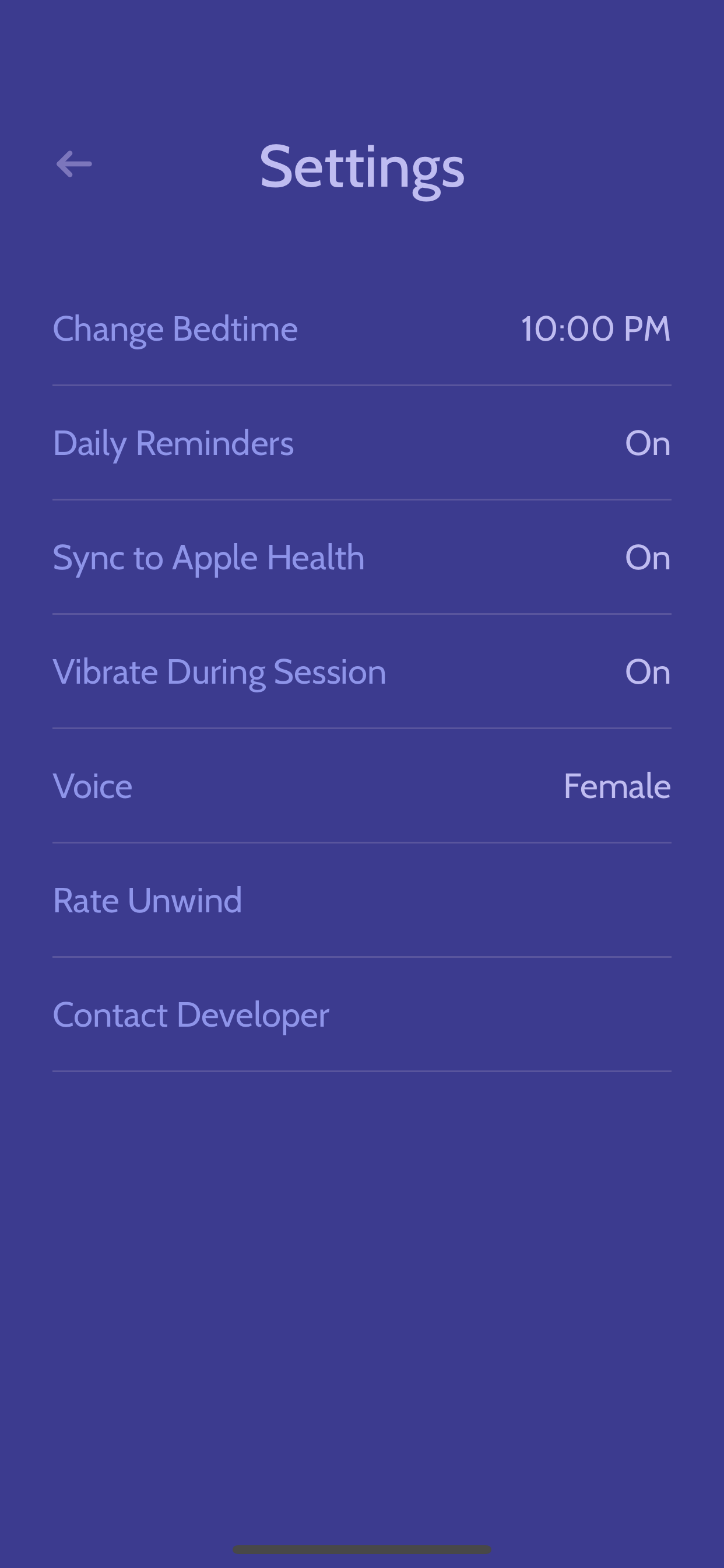 Unwind gallery image