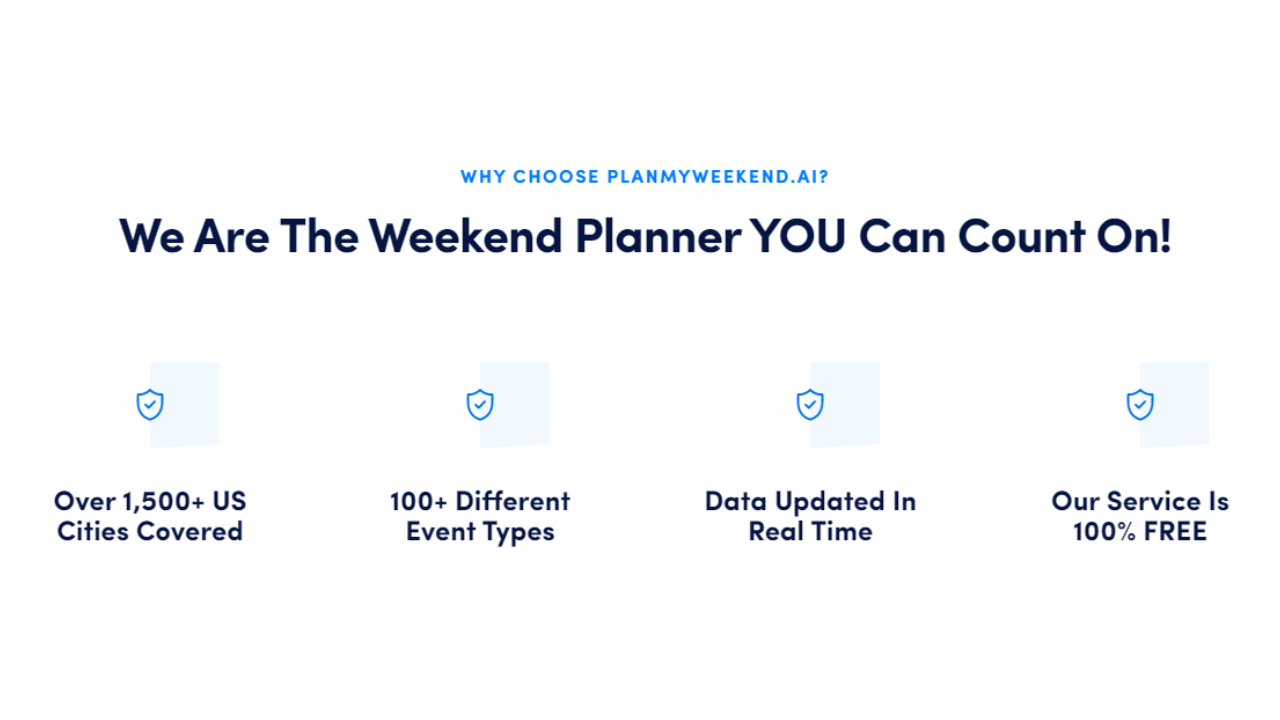 Planmyweekend.ai - AI와 함께 주말 사회 생활을 계획합시다 미디어 2