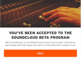 Mastering on SoundCloud powered by Dolby gallery image