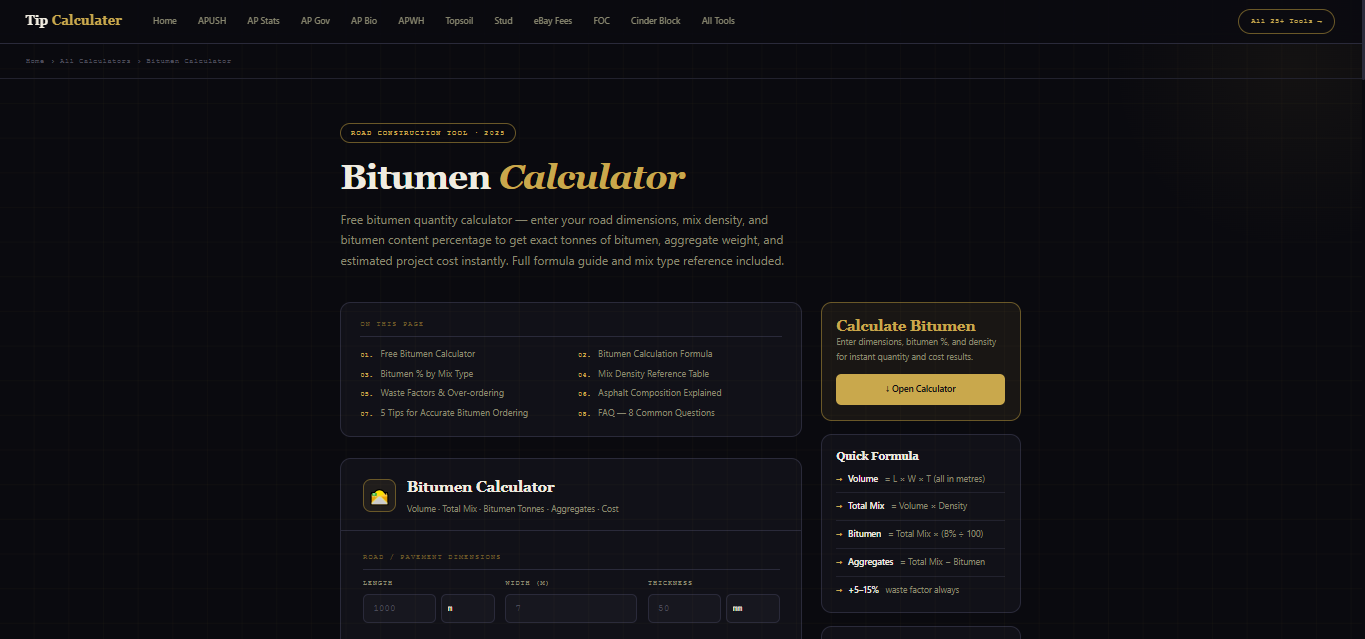 Tip Calculater gallery image