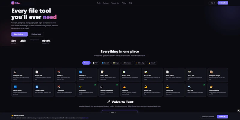 5iles — Every File Tool You'll Ever Need screenshot 1