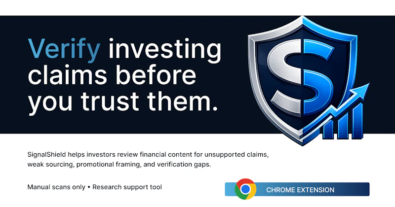 SignalShield: Verify Market Narratives screenshot 2