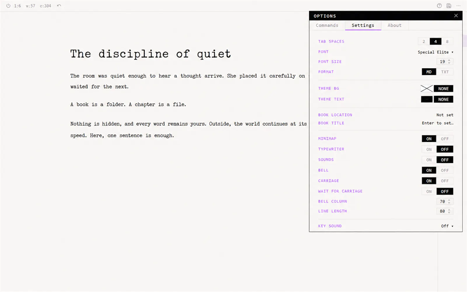 Pergament screenshot 1