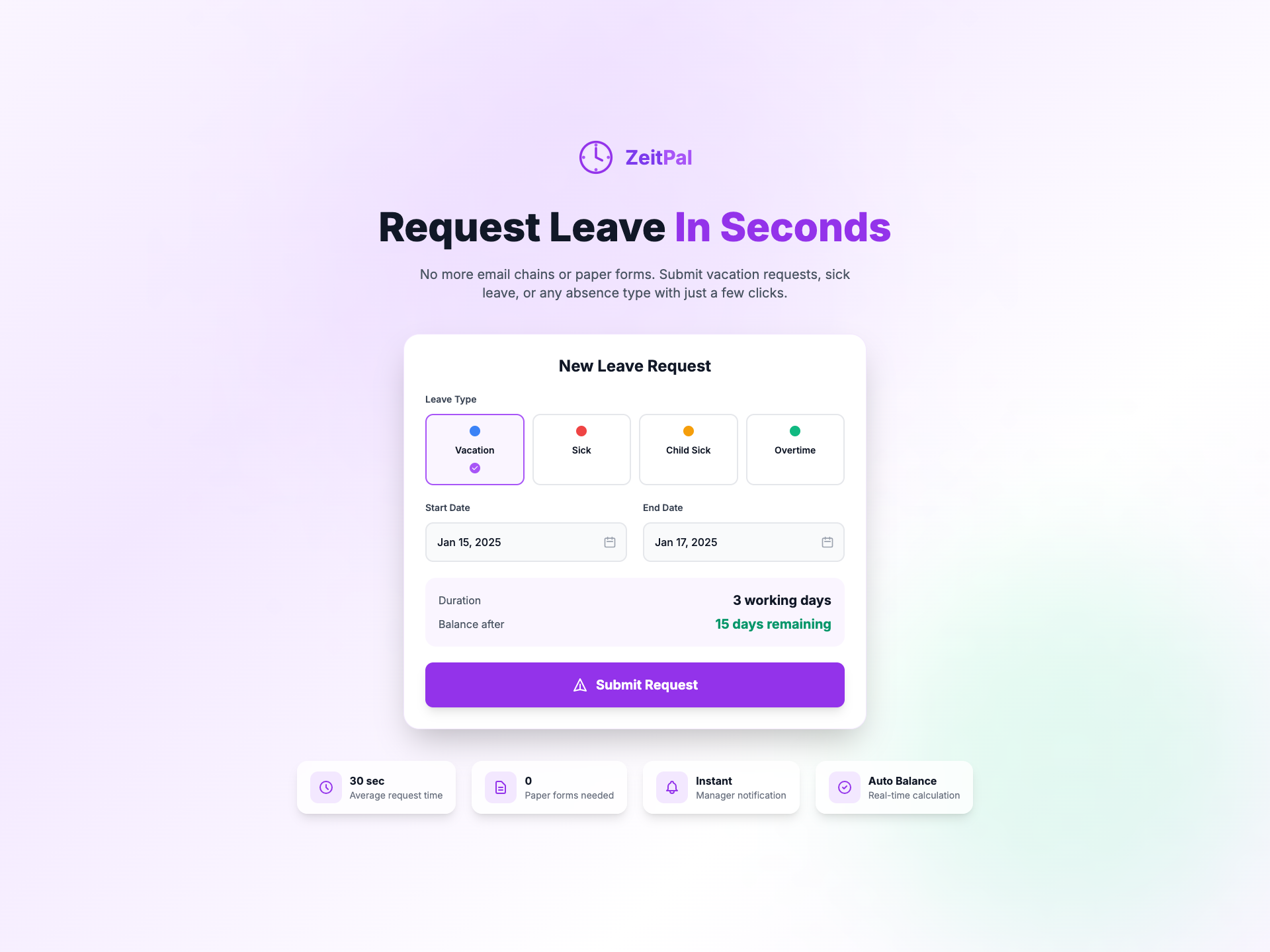 ZeitPal gallery image