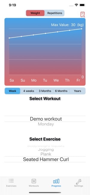 Fitness notes gallery image