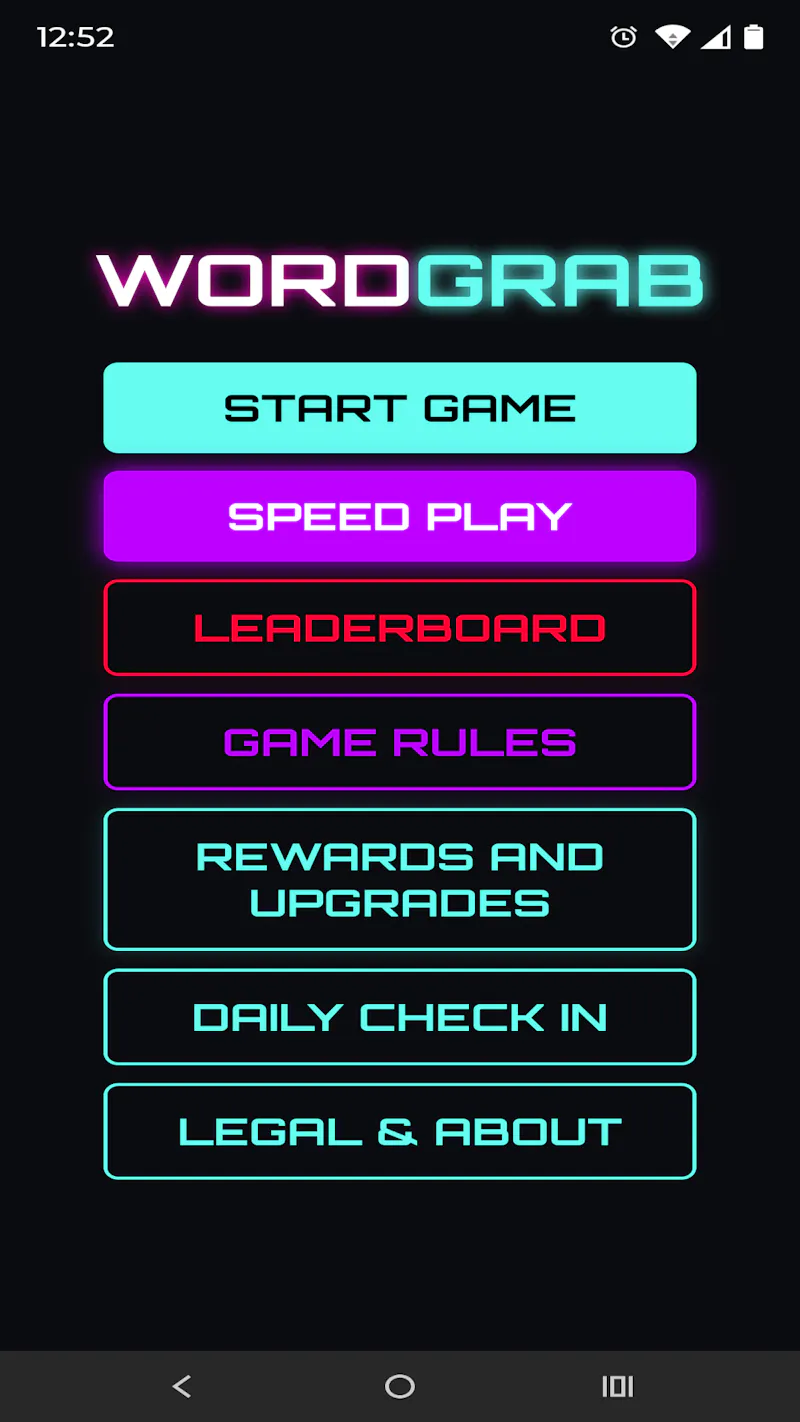 WORD GRAB screenshot 1