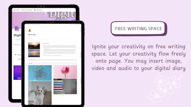 The Journal Hub Notion Template gallery image