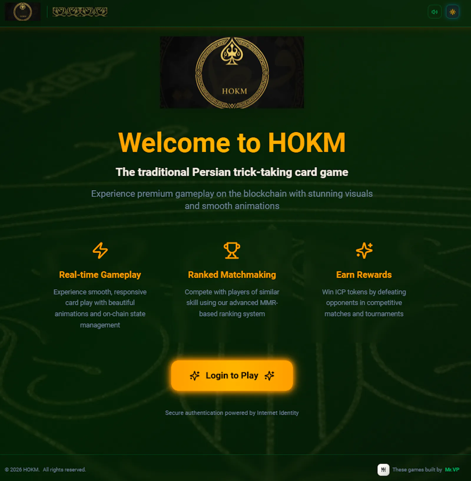 HOKM Persian card game screenshot 1