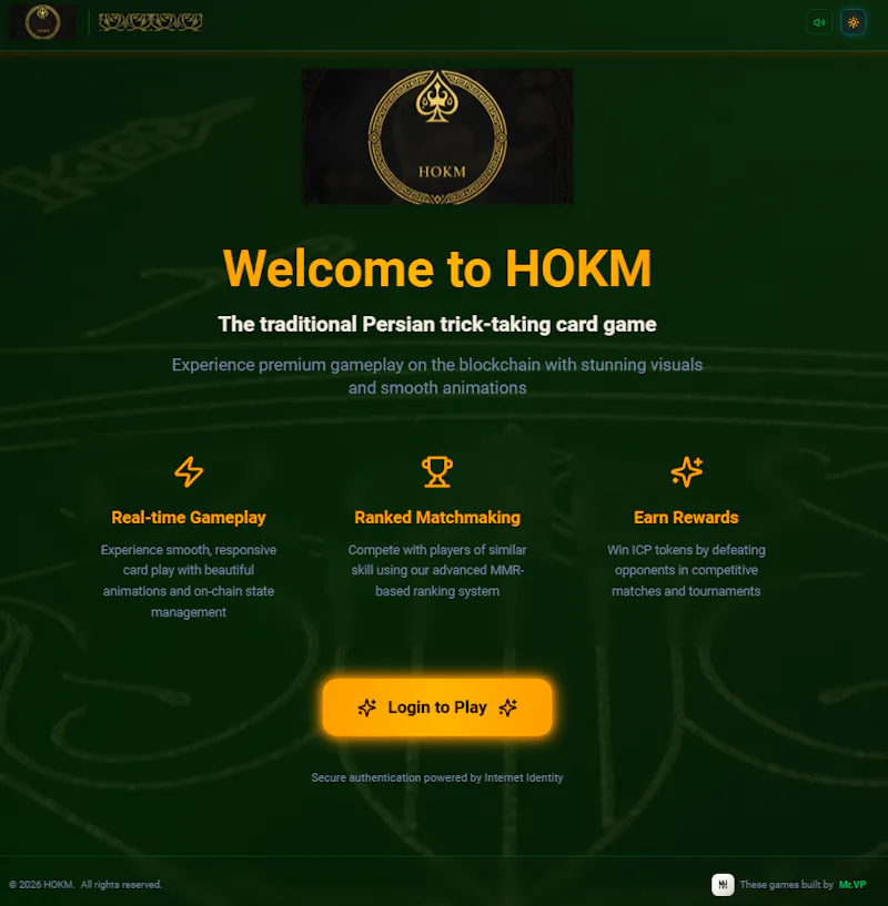 HOKM Persian card game screenshot 1