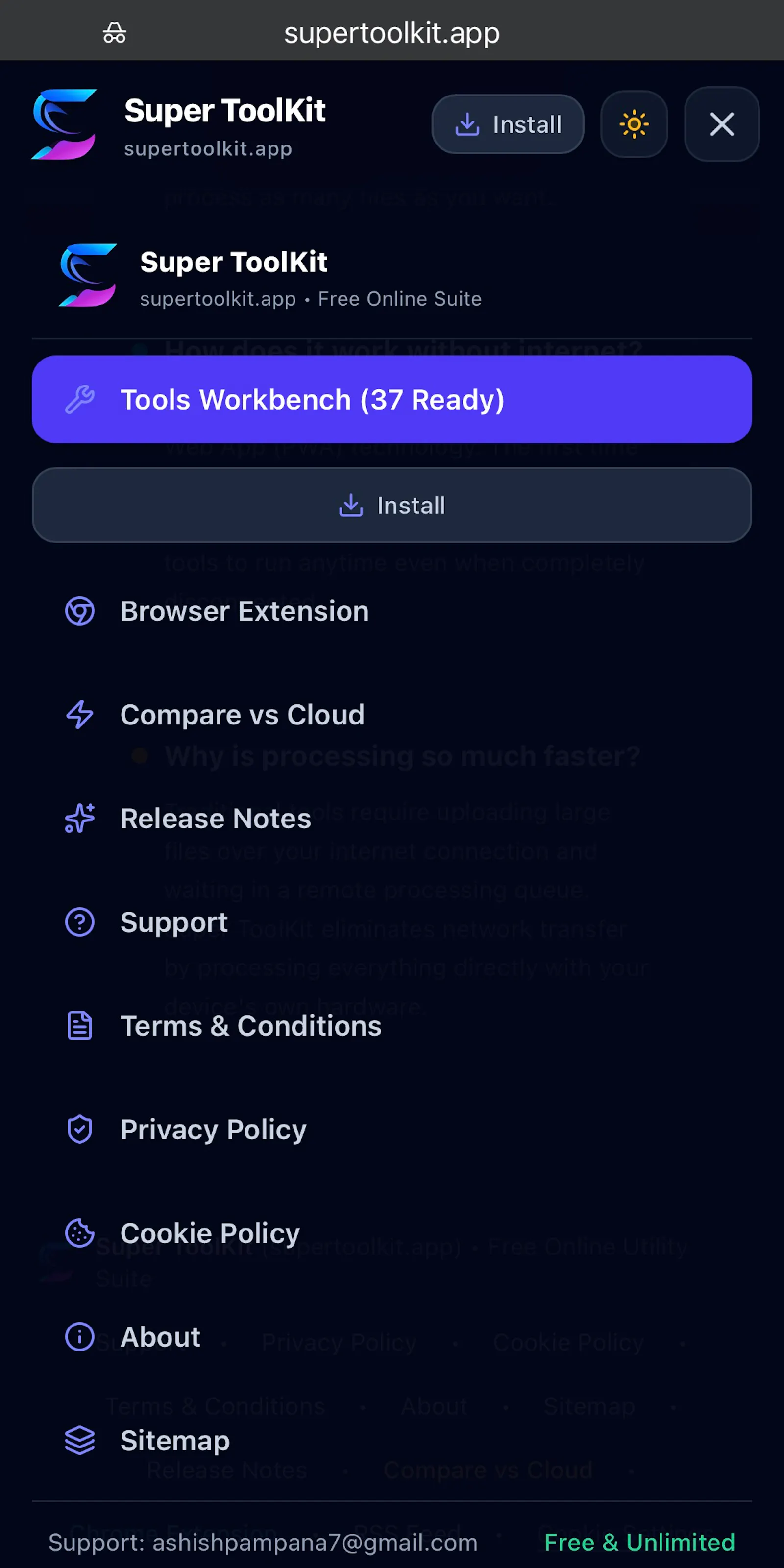 Super ToolKit screenshot 1