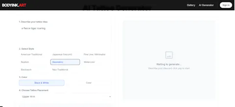 BodyInk.art gallery image