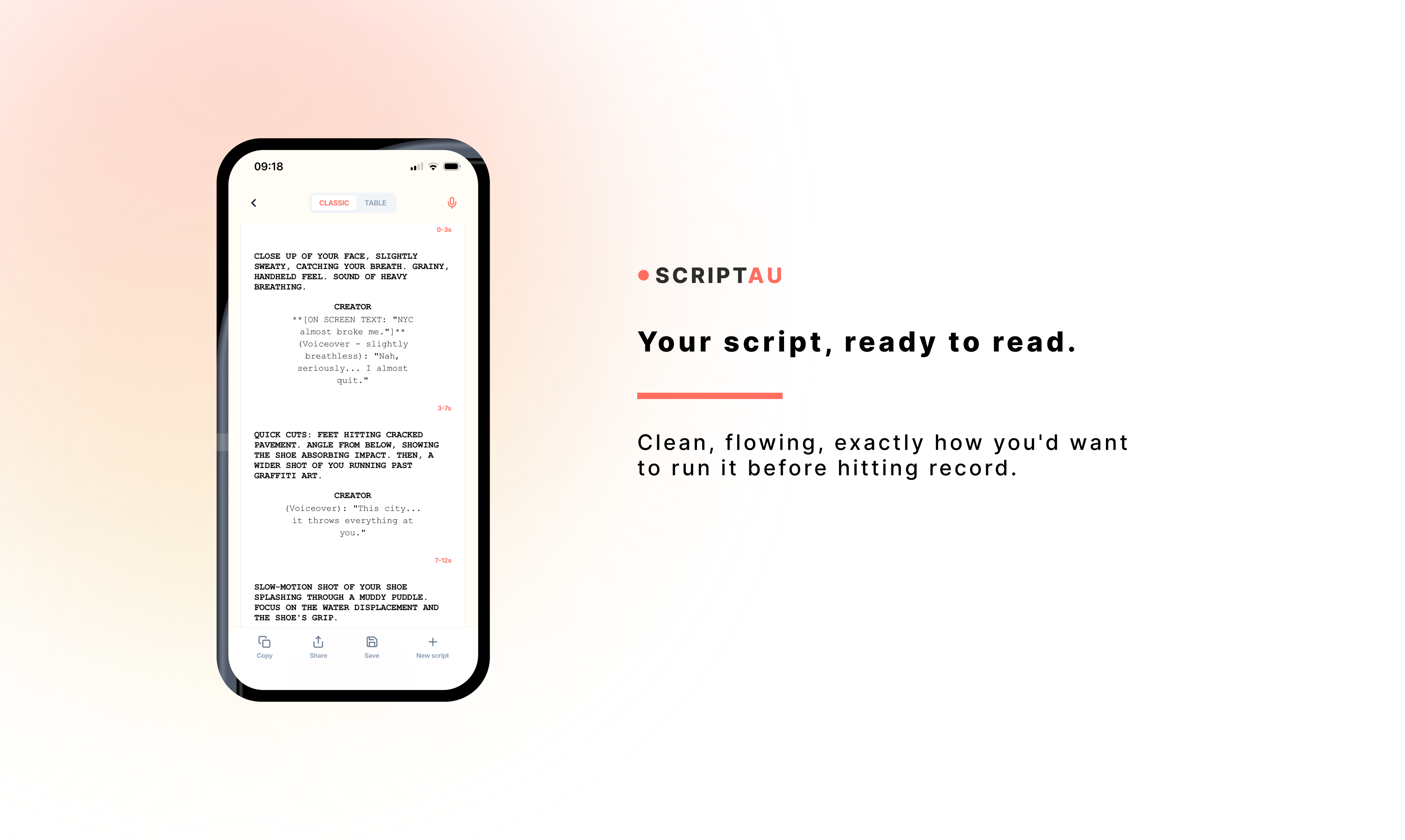 SCRIPTAU - Screenshot 5 showing product features and functionality