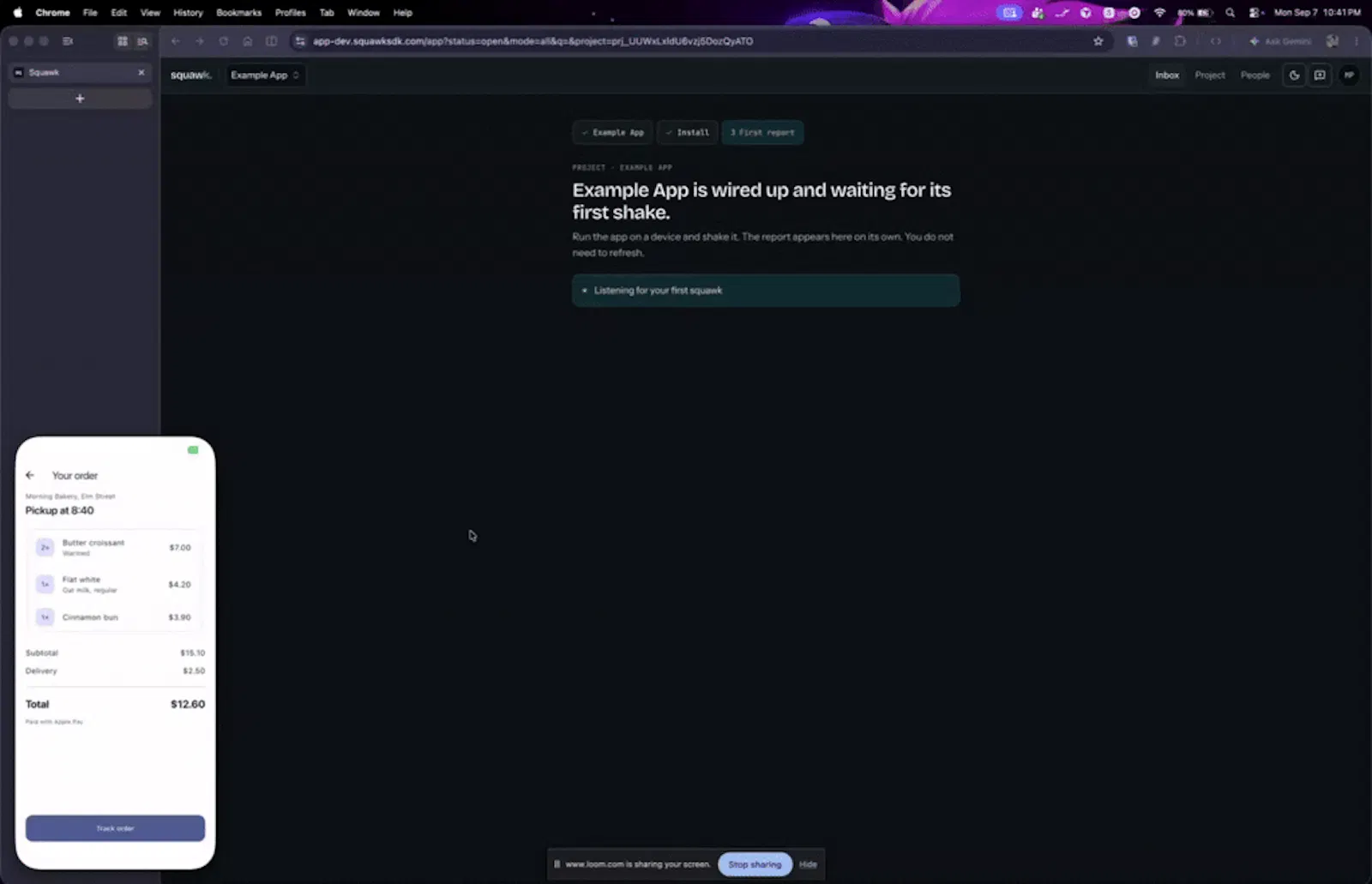 Squawk screenshot 1 (video preview)