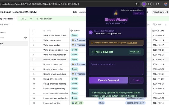 Sheet Wizard gallery image