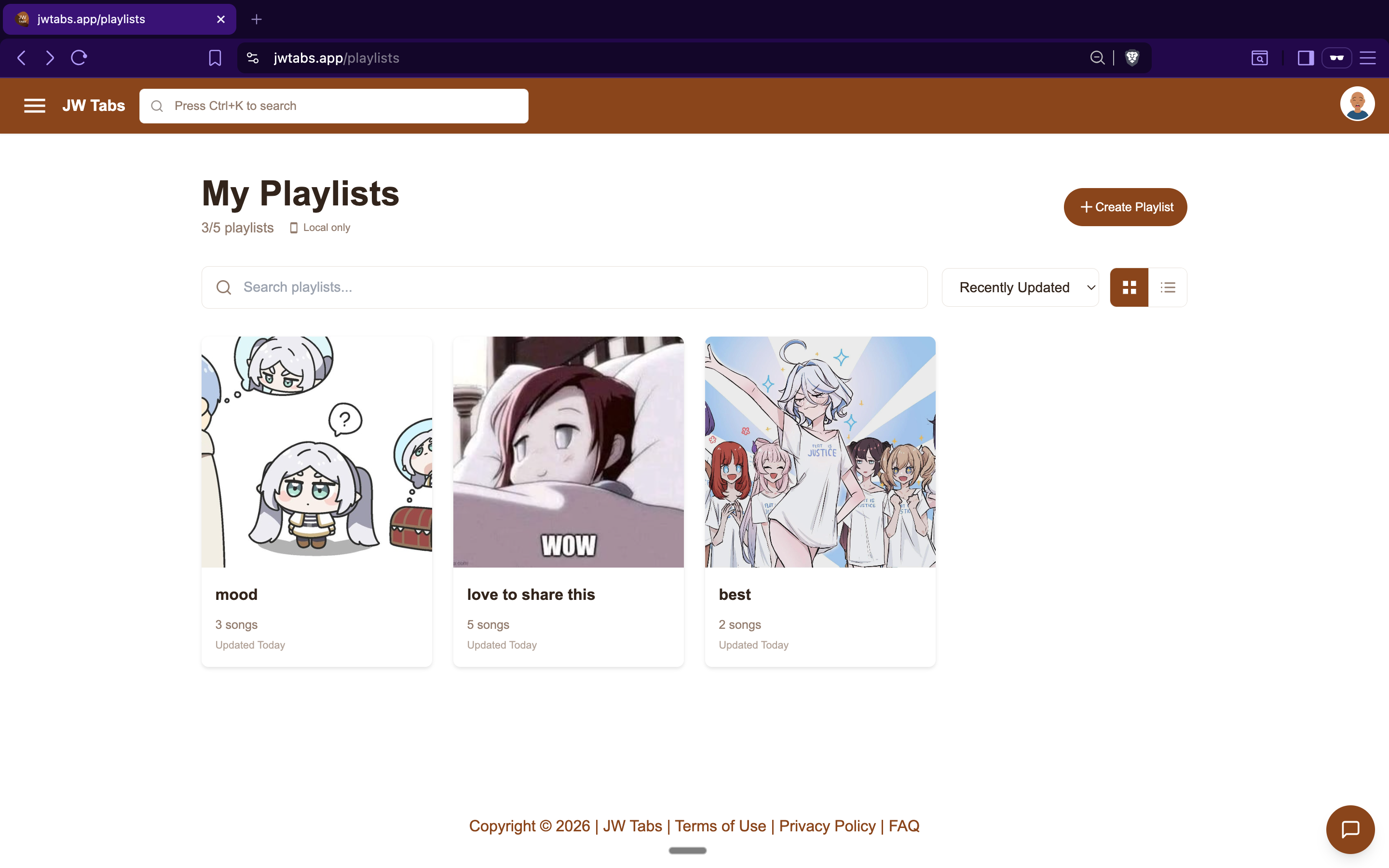 JW Tabs - Screenshot 3 showing product features and functionality