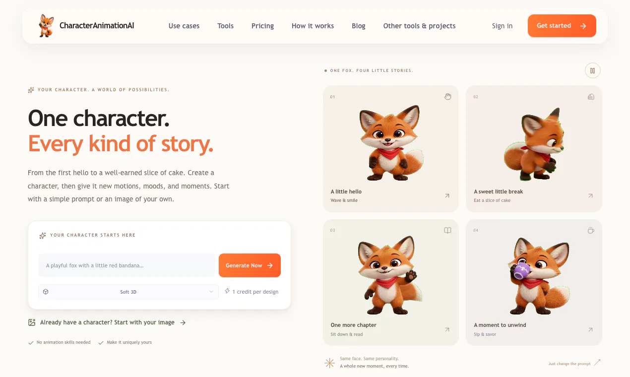 Character Animation AI gallery image