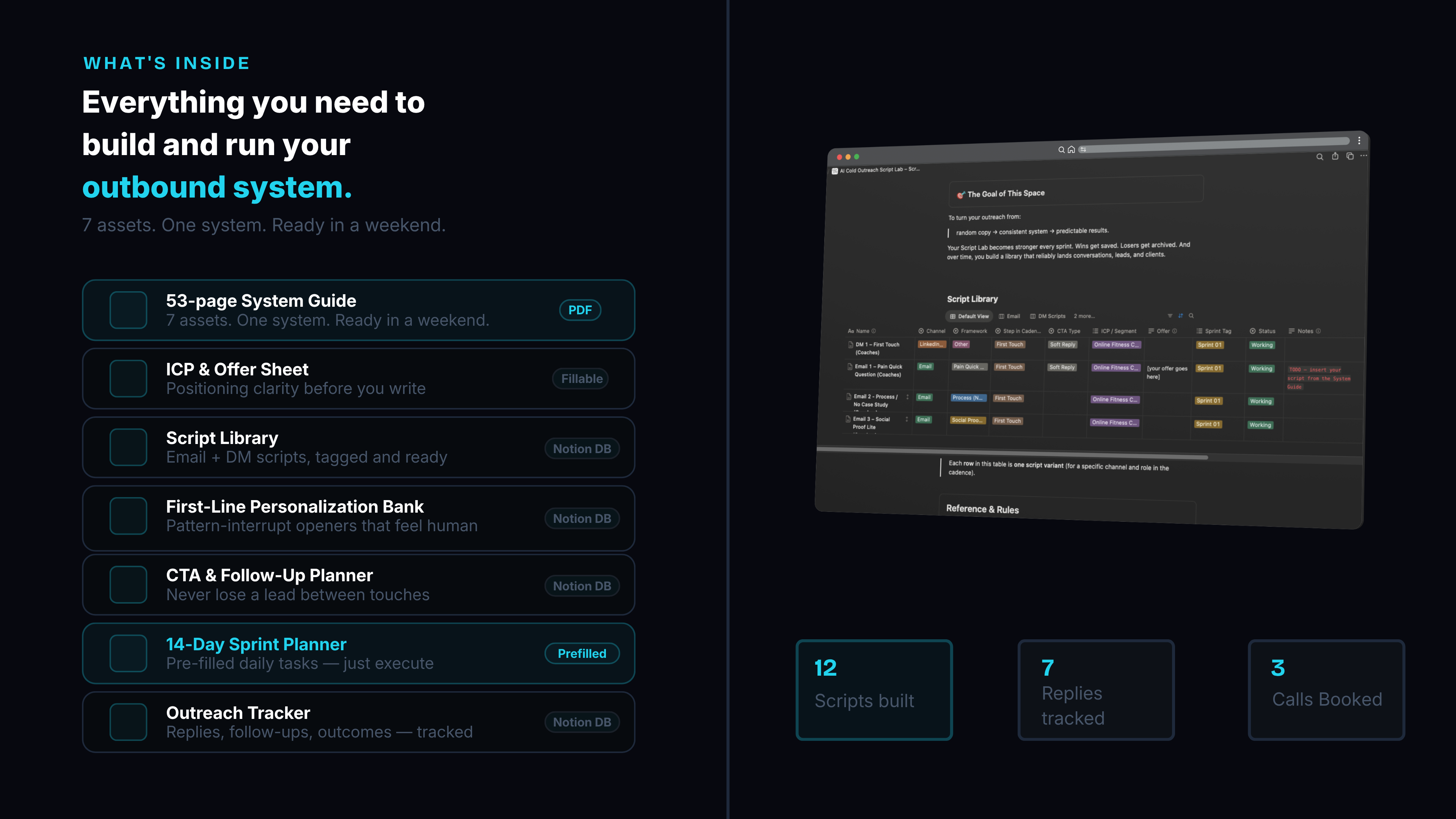 The AI Cold Outreach Script Lab gallery image