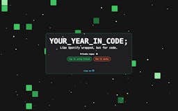 Your Year In Code media 1