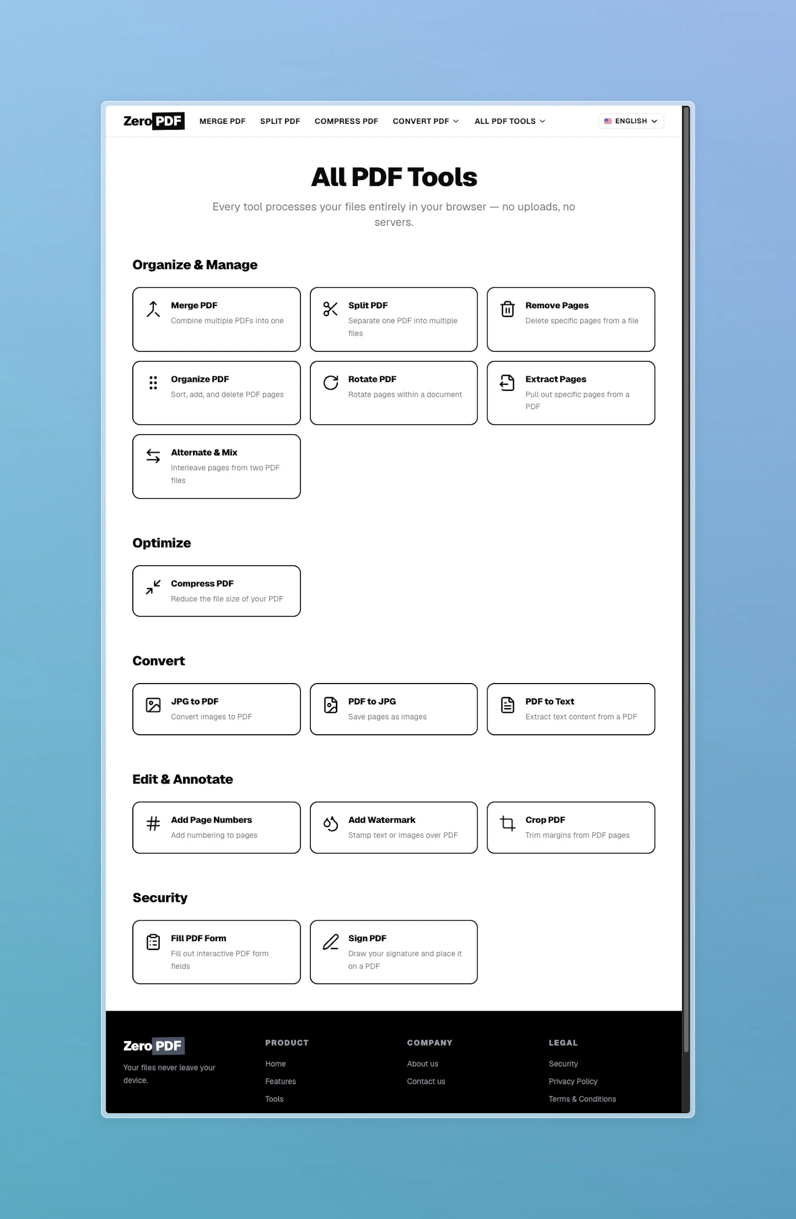 ZeroPDF screenshot 4