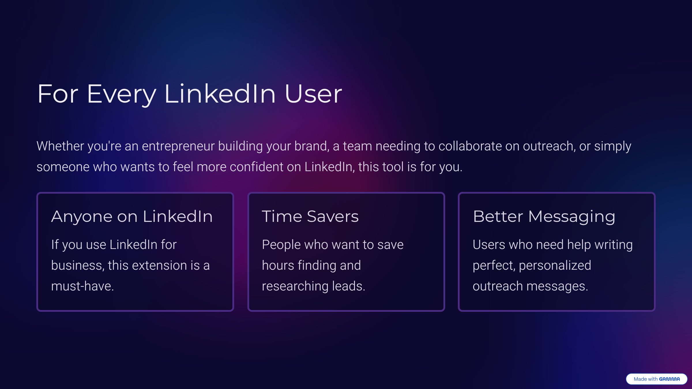LinkedIn AIリードアシスタントエクステンションメディア8