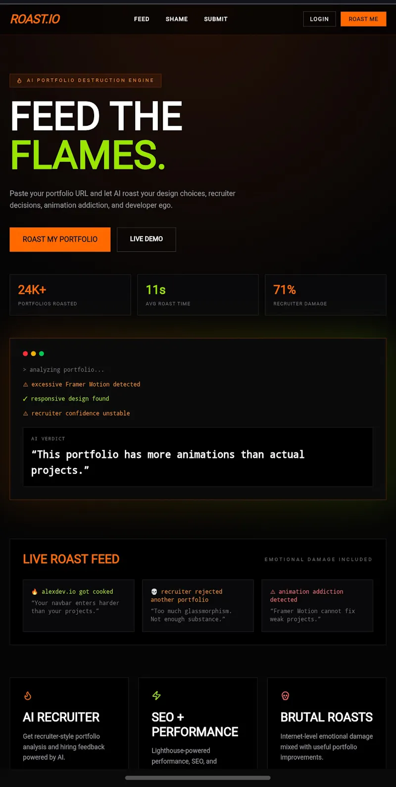 Roast.io screenshot 1