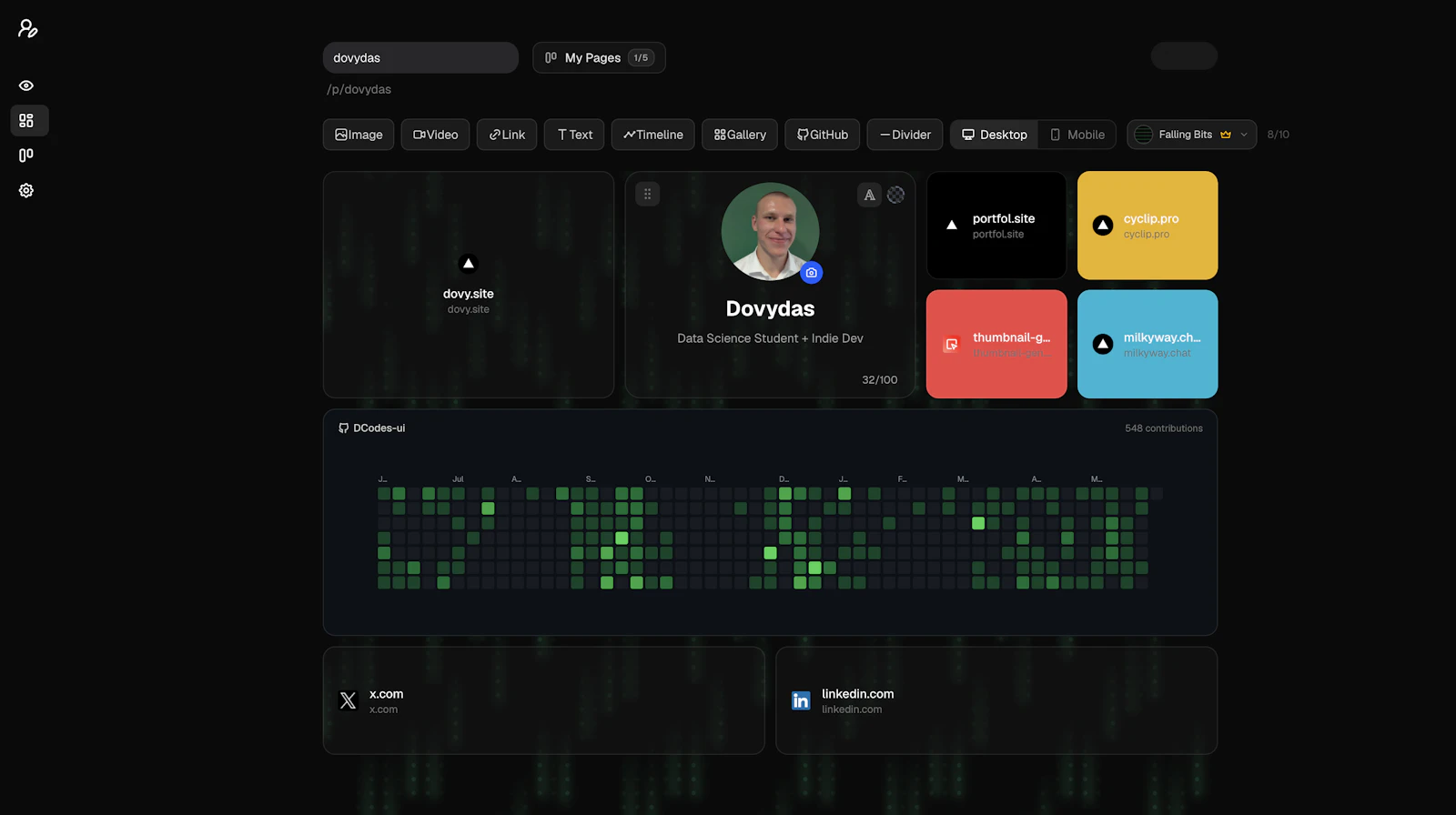 portfol.site screenshot 4