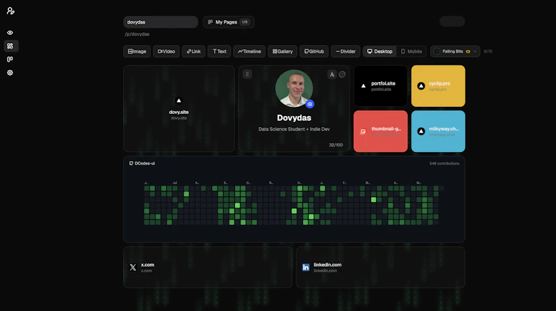 portfol.site screenshot 4