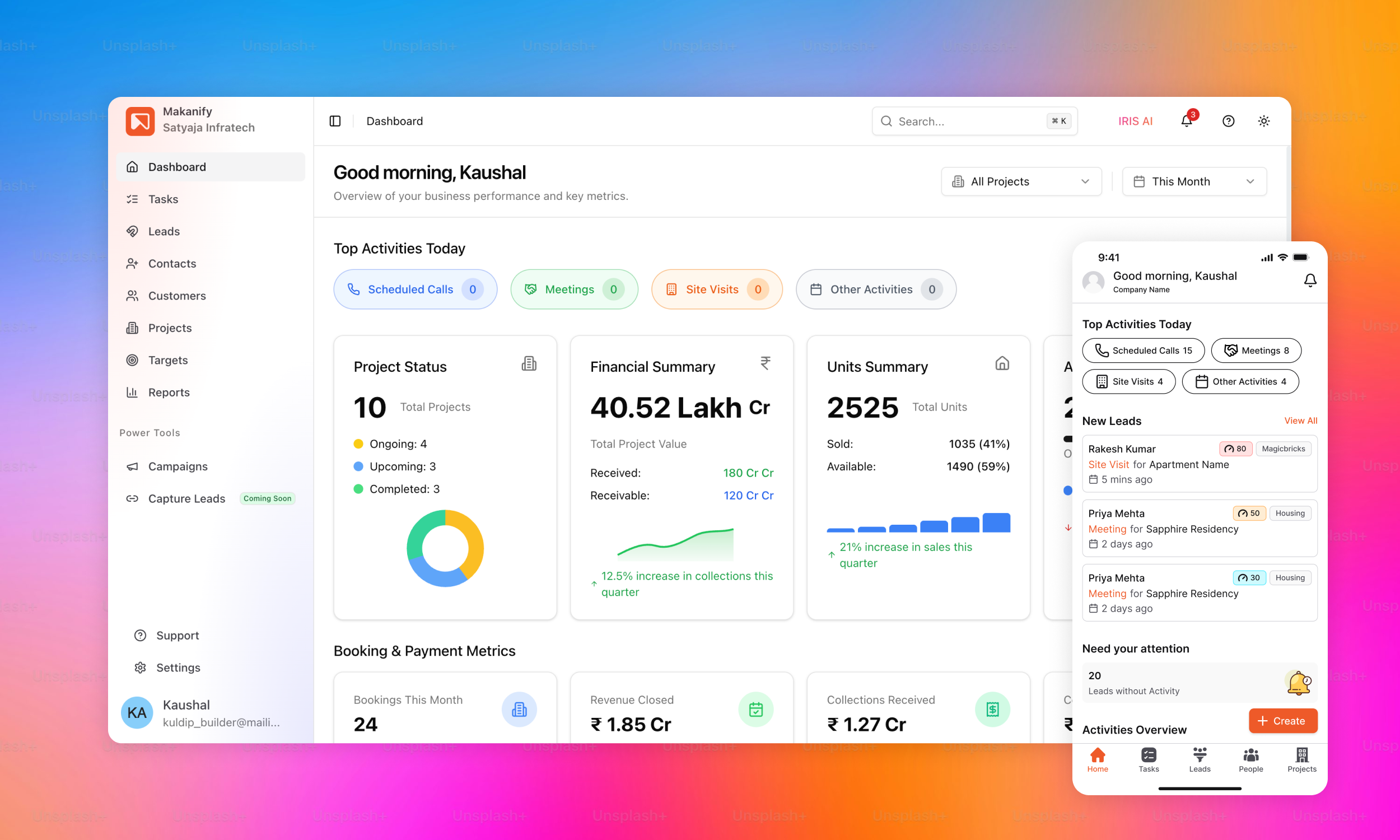 Makanify Real Estate CRM gallery image