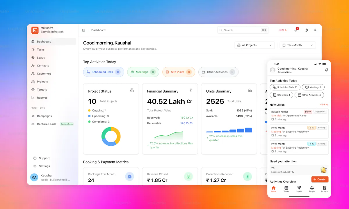 Makanify Real Estate CRM