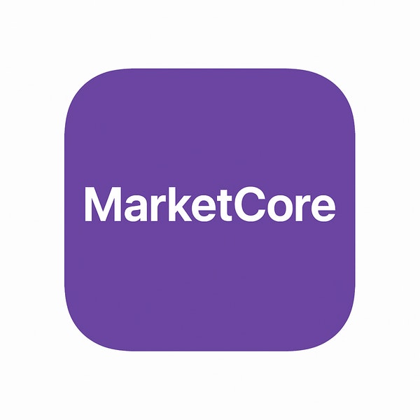 Marketcore - Product Hunt launch logo