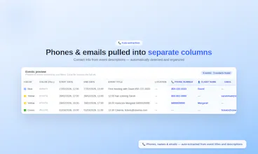Calendar Export Tool gallery image