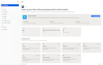 Eagle · Clean up your Mac safely gallery image