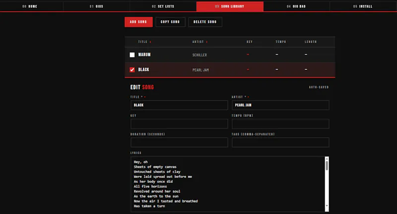 Set Buddy — Setlist Companion screenshot 3