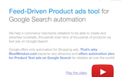 BlueWinston - automatic product ads for e-shop media 3