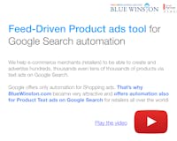 BlueWinston - automatic product ads for e-shop media 3