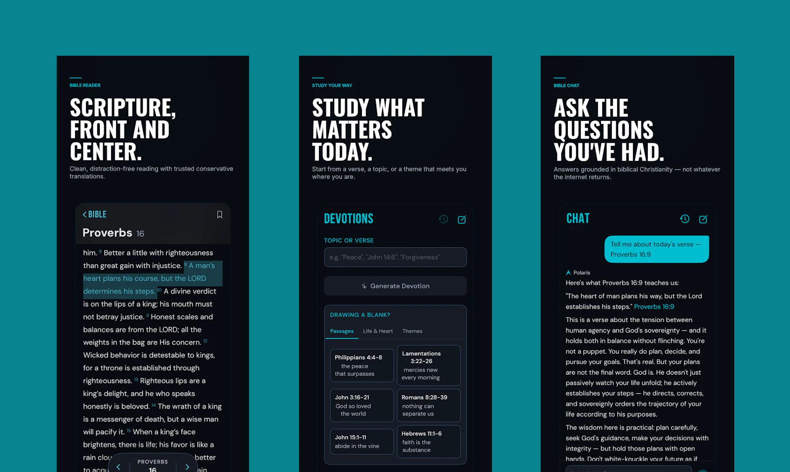 Polaris Bible iOS app launch screenshot 5