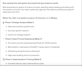 Done-For-You AI Prompt Engineering gallery image