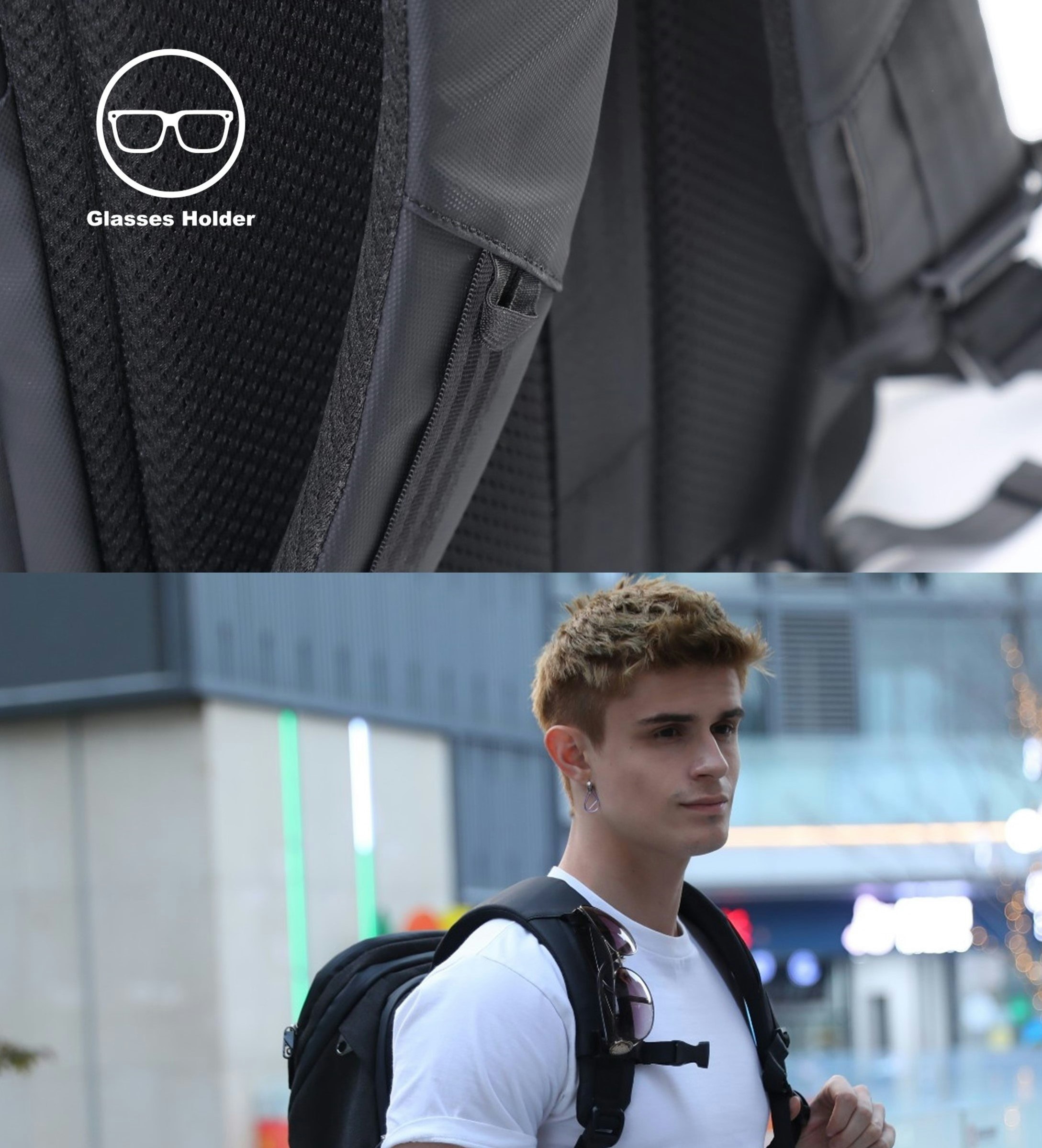 Versatile Anti-Theft Backpack gallery image
