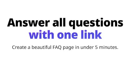 My FAQ Page gallery image