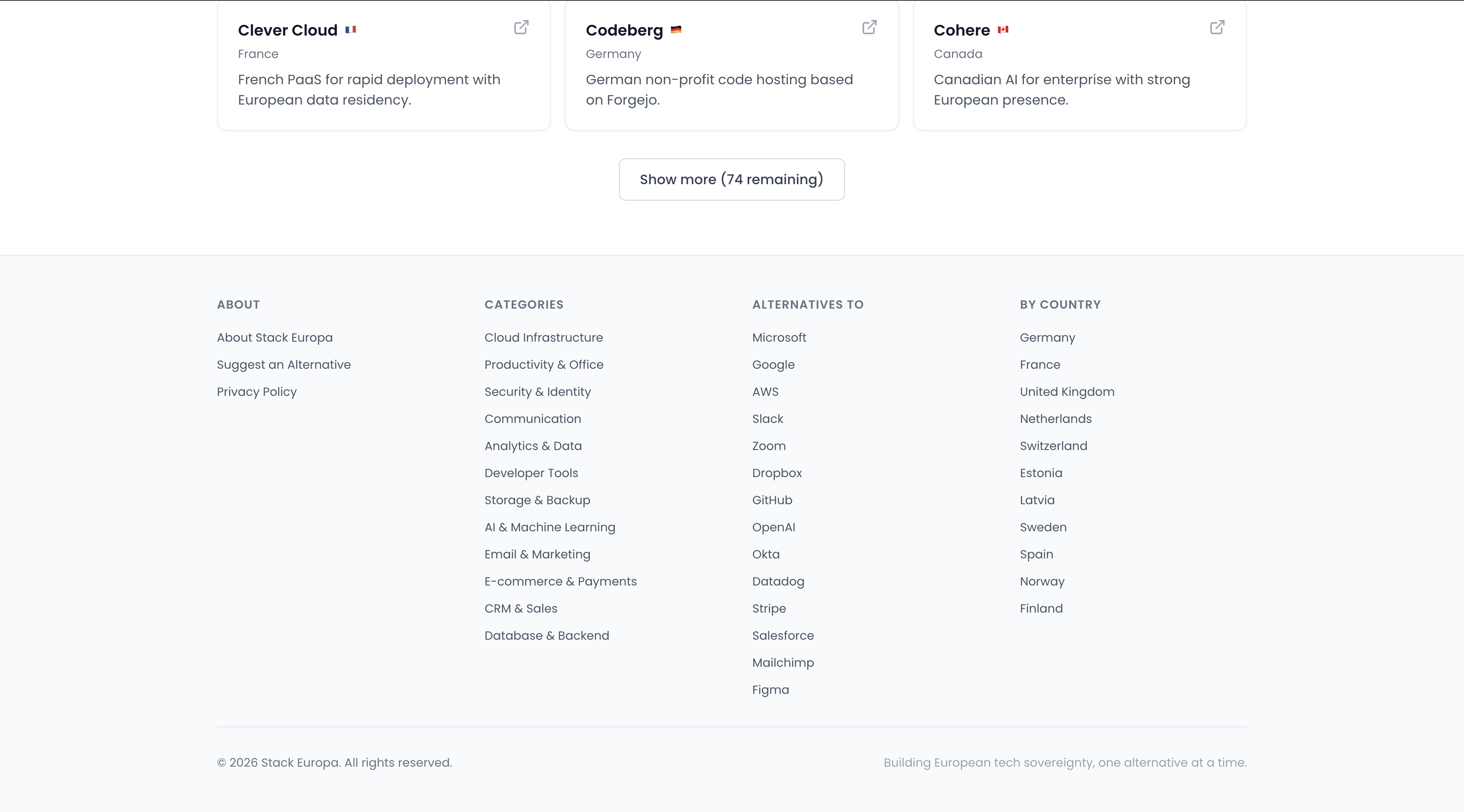 Stack Europa gallery image