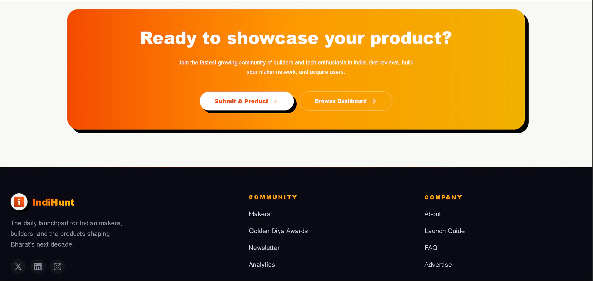 IndiHunt — India's Daily Tech Launchpad gallery image