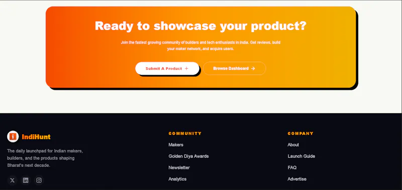 IndiHunt — India's Daily Tech Launchpad screenshot 8