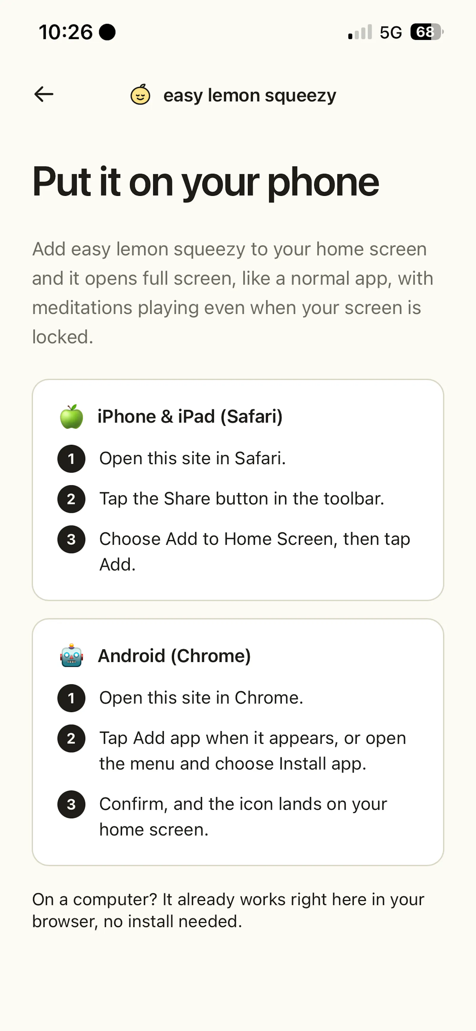 easy lemon squeezy screenshot 8