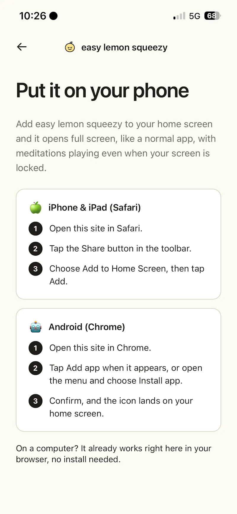 easy lemon squeezy screenshot 8