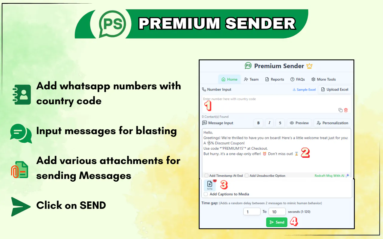 Premium Sender gallery image