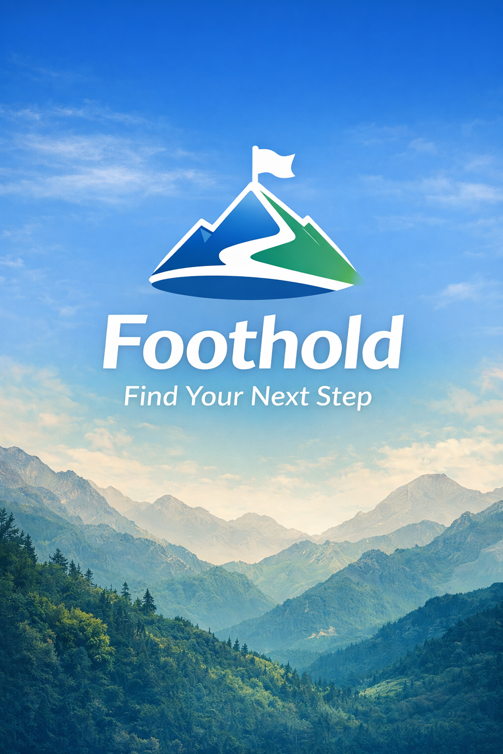 Foothold - Product Hunt launch logo and brand identity