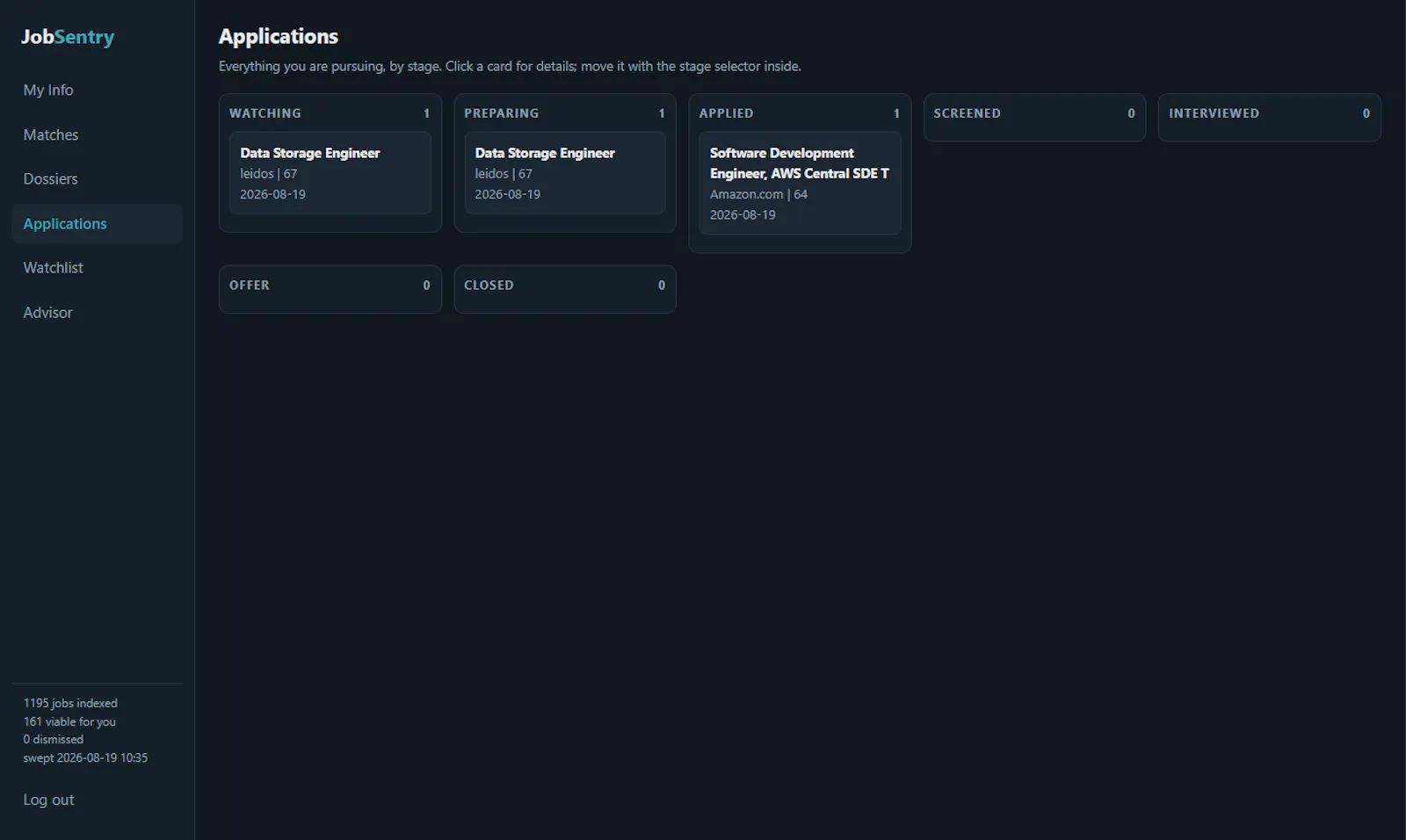 Job Sentry screenshot 4