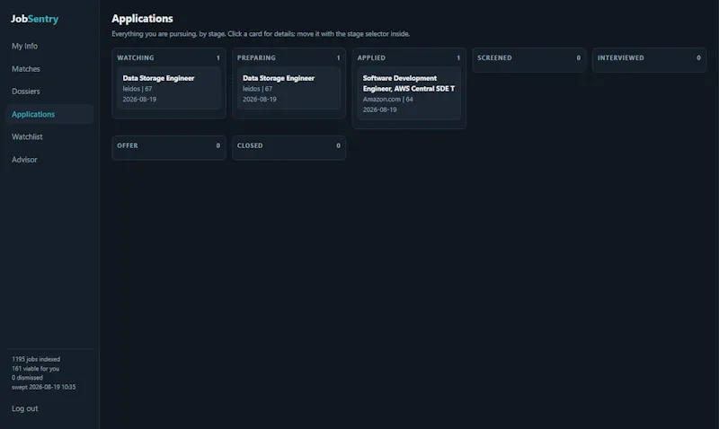 Job Sentry screenshot 4