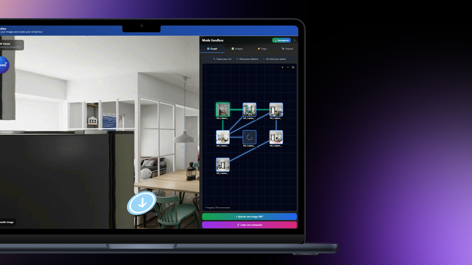 Inoveo3D - Immersive Property Tech - Screenshot 3 showing product features and functionality